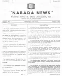 August, 1943 “NABADA News”