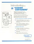 1989: Identifying a cleanliness concern about the oils used in steel processing, Skolnik patents and offers steel drums that are Kosher.