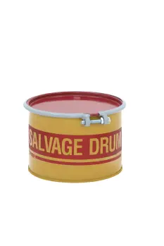 5 Gallon Open Head Salvage Drum With Bolt Ring Closure