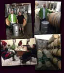 2015: Jan 27th, 2015 — Thanks to Chris Taddei, of Super Sonoman and Vitify Wine Services, for hosting Dean Ricker and Jason Snow at the Skolnik Wine Barrel Luncheon to kick-off the 2015 Unified Symposium in Sacramento, California. Pictured are Jason Snow 