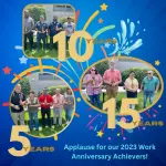 2023 Work Anniversary Celebration
