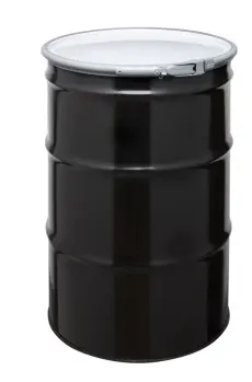 55 Gal Open Head Carbon Steel Drum - 1.2/1.2/1.2