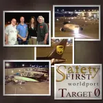 2013: August 20, 2013 - Attending Labelmaster's Dangerous Goods Instructor's Symposium, Robert Milanowski, Brian Hand, Laura Denk and Howard Skolnik tour the UPS Worldport in Louisville, KY. Every night starting at 11:30pm,107 planes land, 416,000 package