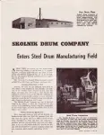 1960: Skolnik featured in “The Steel Drum” Magazine.